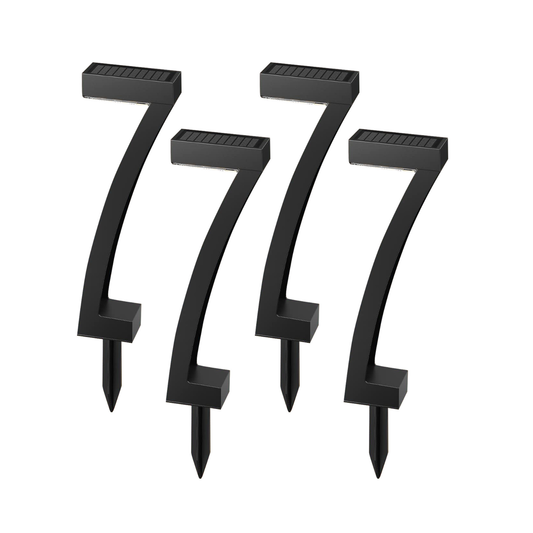 4 LED Solar-Powered Lights